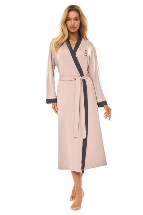 Szlafrok 2505 Kolor(beżowy) Rozmiar(XL) Szlafrok 2505 Kolor(beżowy) Rozmiar(XL)