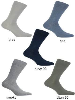 Skarpety PERFECT MAN CLASSIC Kolor(smoky Q39) Rozmiar(39/41)