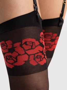 Pończochy DESTIN 20 Kolor(black-red) Rozmiar(2)