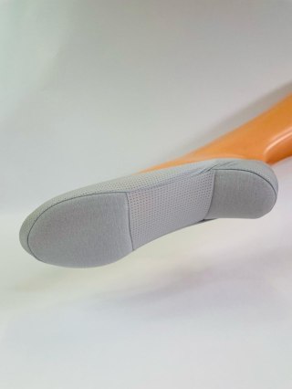 Baleriny SKB0127/K/28 Kolor(jasny szary) Rozmiar(36/41)