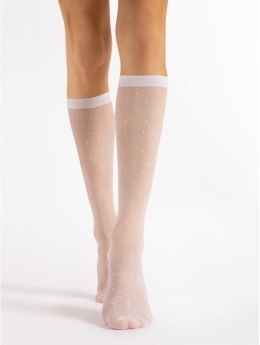 Podkolanówki QUEBEC 15 Kolor(white) Rozmiar(UNI)