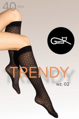Podkolanówki TRENDY LINE KNEE 02 Kolor(nero) Rozmiar(UNI)