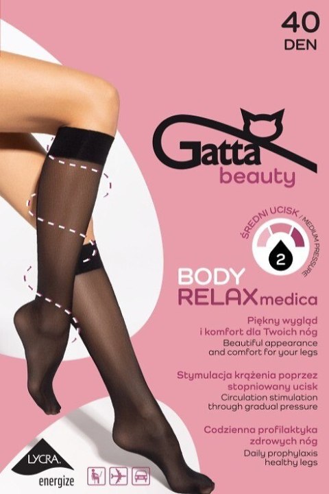 Podkolanówki RELAX MEDICA 40 Kolor(daino) Rozmiar(35/38) Podkolanówki RELAX MEDICA 40 Kolor(daino) Rozmiar(35/38)