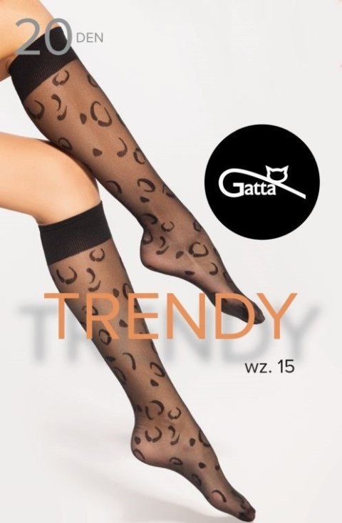 Podkolanówki TRENDY LINE 15 Kolor(black) Rozmiar(UNI) Podkolanówki TRENDY LINE 15 Kolor(black) Rozmiar(UNI)