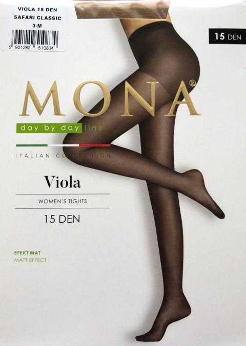 Rajstopy VIOLA 15 DEN Kolor(nero) Rozmiar(2) Rajstopy VIOLA 15 DEN Kolor(nero) Rozmiar(2)