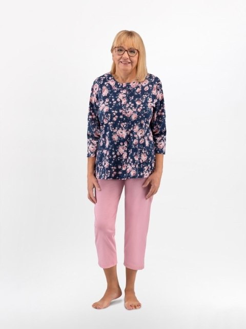 Piżama 201/MARIA II Kolor(ciemny niebieski 29) Rozmiar(XL) Piżama 201/MARIA II Kolor(ciemny niebieski 29) Rozmiar(XL)