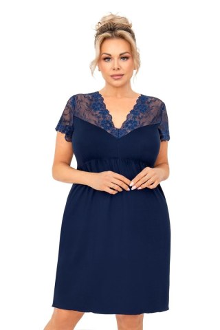 Koszulka LIVIA PLUS Kolor(pudrowy róż) Rozmiar(4XL)