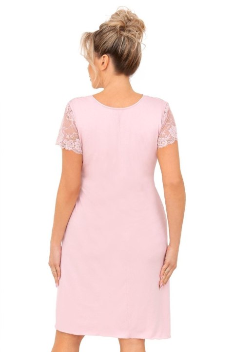 Koszulka LIVIA PLUS Kolor(pudrowy róż) Rozmiar(4XL) Koszulka LIVIA PLUS Kolor(pudrowy róż) Rozmiar(4XL)