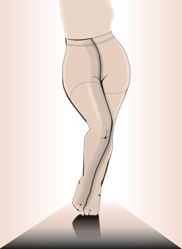 Rajstopy PLUS SIZE Kolor(light natural) Rozmiar(6)