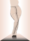 Rajstopy PLUS SIZE Kolor(light natural) Rozmiar(7)