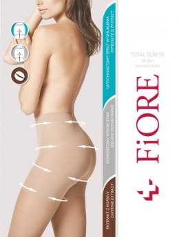 Rajstopy TOTAL SLIM 20 M5206 Kolor(light natural) Rozmiar(4)