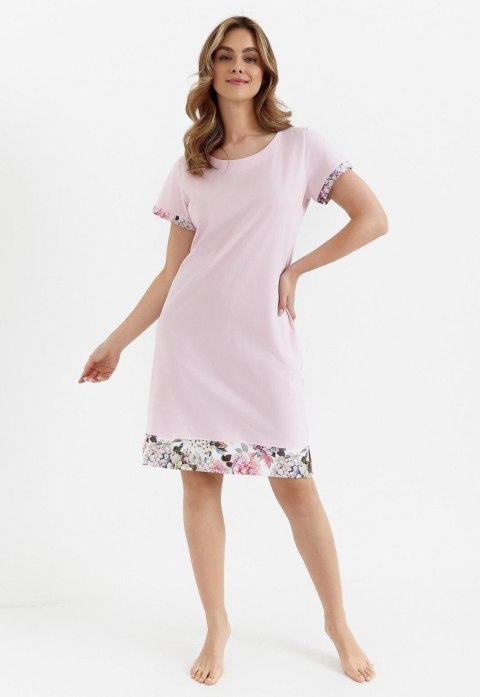 Koszula 475 Kolor(jasny różowy) Rozmiar(XXXL)