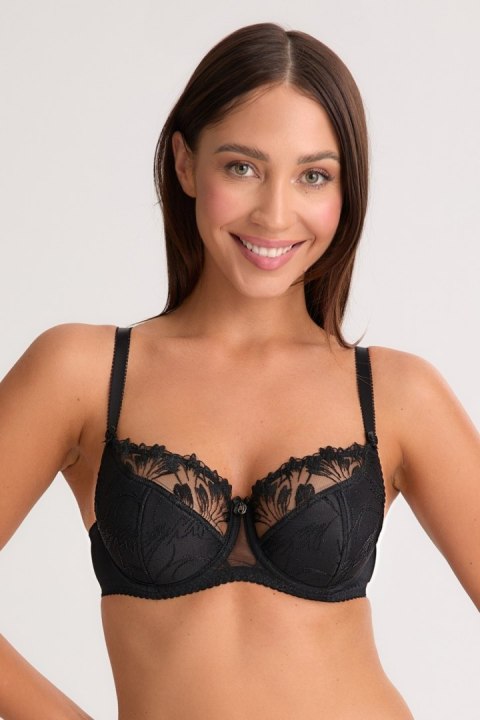 BIUSTONOSZ SEMI-SOFT PARIS BSO 1302 CZARNY 75G czarny BIUSTONOSZ SEMI-SOFT PARIS BSO 1302 CZARNY 75G czarny