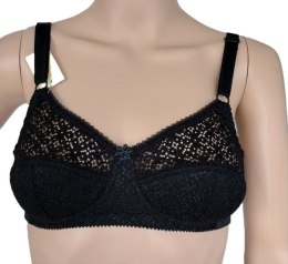 BIUSTONOSZ PÓŁUSZTYWNIANY 85C czarny