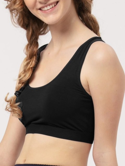TOP BAMBUSOWY LBT 005 S czarny TOP BAMBUSOWY LBT 005 S czarny