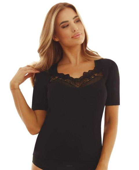 BLUZKA IRMINA R.2XL-3XL XXL czarny BLUZKA IRMINA R.2XL-3XL XXL czarny