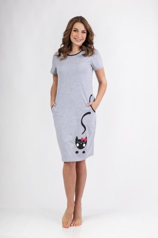 KOSZULA DAMSKA 152 KR R.2XL XXL jasny melange