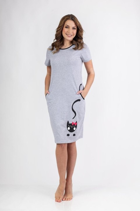 KOSZULA DAMSKA 152 KR R.2XL XXL jasny melange KOSZULA DAMSKA 152 KR R.2XL XXL jasny melange