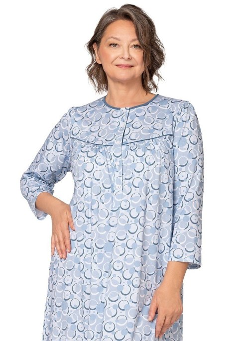 KOSZULA DAMSKA BOGNA II 204 DR R.3XL XXXL kwiatki 26 KOSZULA DAMSKA BOGNA II 204 DR R.3XL XXXL kwiatki 26