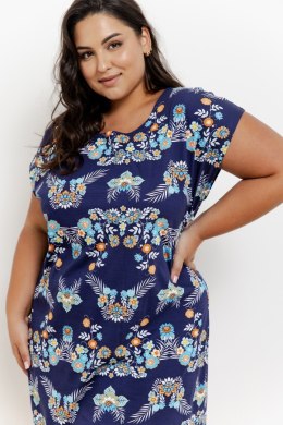 KOSZULA JODIE 3363 KR KR R.2XL-3XL 3XL granatowy