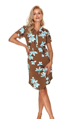 KOSZULA LARYSA 2681 KR SALE S brązowy