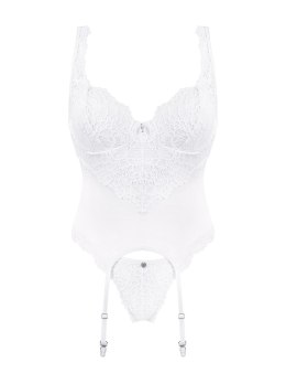 GORSET I STRINGI AMOR BLANCO S/M white