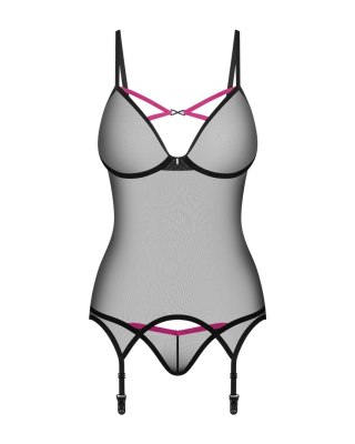 GORSET I STRINGI NOVENES XL/XXL black