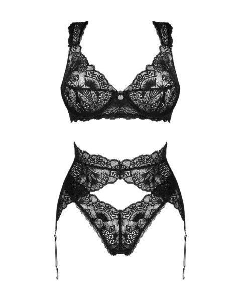 KOMPLET 3-CZĘŚCIOWY DONNA DREAM M/L czarny KOMPLET 3-CZĘŚCIOWY DONNA DREAM M/L czarny