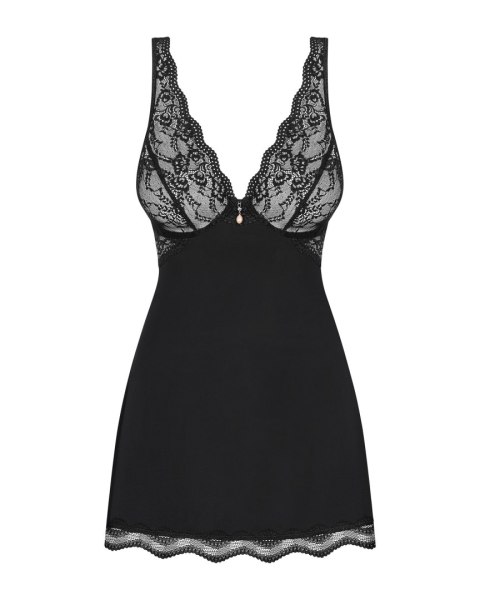 KOMPLET BABYDOLL LUVAE S/M czarny KOMPLET BABYDOLL LUVAE S/M czarny