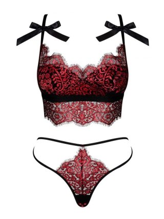 KOMPLET REDESSIA 2-CZ. S/M red