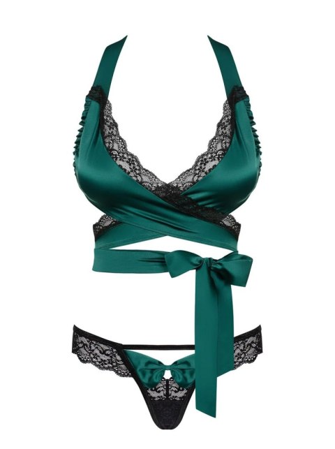 KOMPLET SENSUELIA 2-CZ. SALE XXL zielony KOMPLET SENSUELIA 2-CZ. SALE XXL zielony