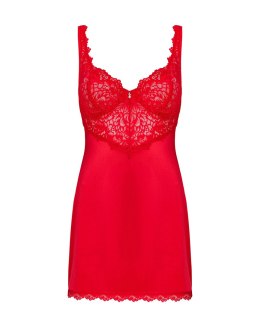 KOSZULKA AMOR CHERRIS CHEMISE S/M czerwony