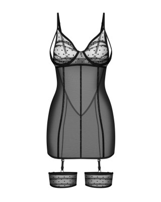 KOSZULKA NUITES CHEMISE L/XL czarny