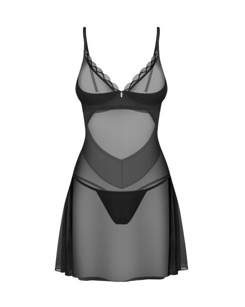 KOSZULKA STELISA CHEMISE S/M black KOSZULKA STELISA CHEMISE S/M black