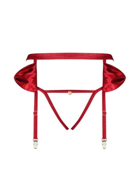 PAS DO POŃCZOCH + STRINGI RUBINESA SALE S/M red PAS DO POŃCZOCH + STRINGI RUBINESA SALE S/M red