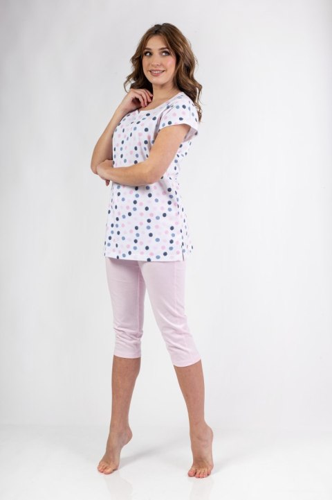 PIŻAMA DAMSKA 690 KR R.2XL-3XL XXL ecru PIŻAMA DAMSKA 690 KR R.2XL-3XL XXL ecru