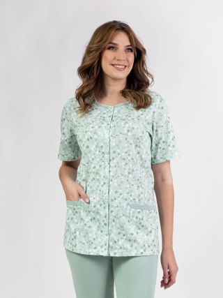 PIŻAMA DAMSKA 694 KR R.2XL-3XL XXL zielony