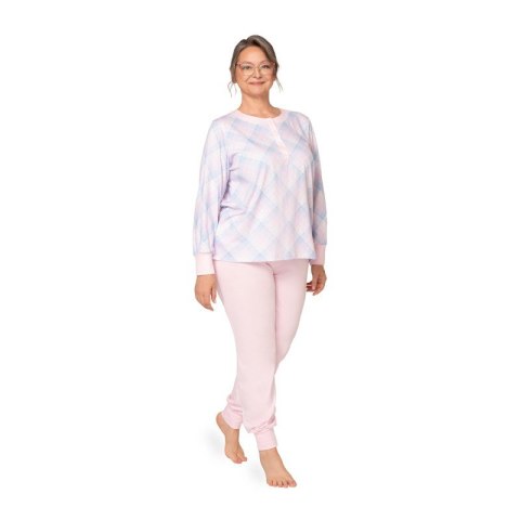 PIŻAMA DAMSKA EDYTA III 258 XXL różowy PIŻAMA DAMSKA EDYTA III 258 XXL różowy