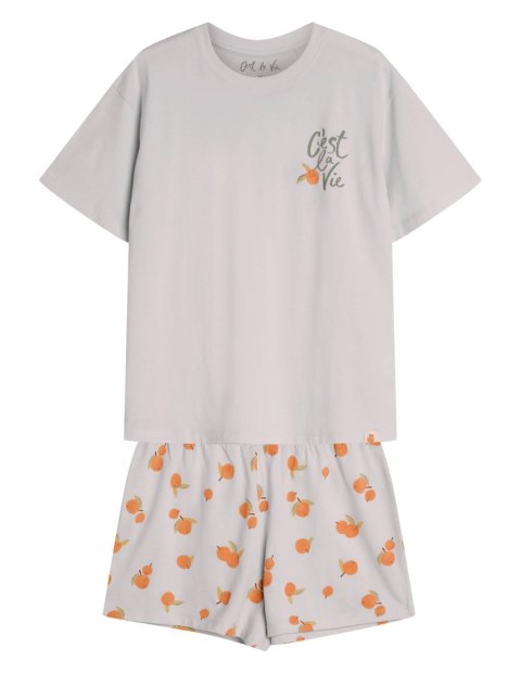 PIŻAMA DAMSKA NARANJA 42684 KR XL miętowy