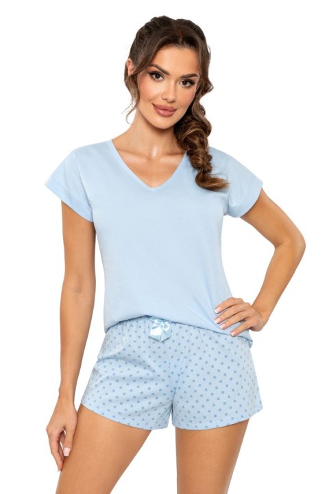 PIŻAMA DAMSKA SKY SHORT L niebieski PIŻAMA DAMSKA SKY SHORT L niebieski
