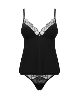 TOP I FIGI BELLA ROU M/L black