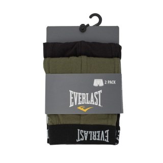 BOKSERKI EVERLAST 2-PAK XXL czarny/khaki