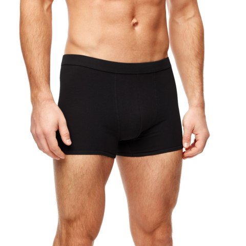 BOKSERKI MĘSKIE GŁADKIE BB007 XXL czarny BOKSERKI MĘSKIE GŁADKIE BB007 XXL czarny