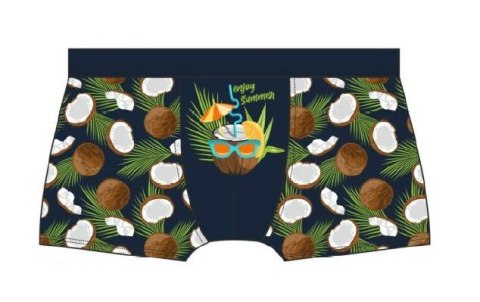 BOKSERKI TATTOO 280/218 COCONUT M granatowy