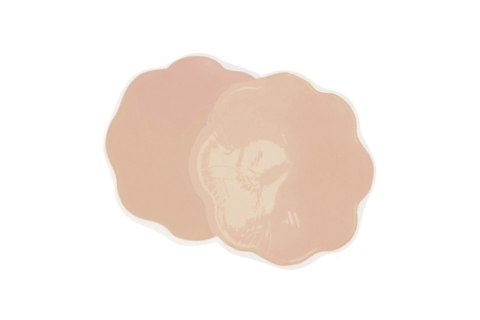 OSŁONKI SILIKONOWE NA BRODAWKI PS-05 uni natural/kwiatki OSŁONKI SILIKONOWE NA BRODAWKI PS-05 uni natural/kwiatki
