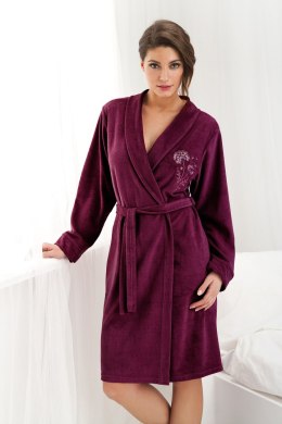 SZLAFROK FROTTE FR-107 R.3XL-4XL XXXL bordowy