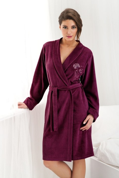 SZLAFROK FROTTE FR-107 R.3XL-4XL XXXL bordowy SZLAFROK FROTTE FR-107 R.3XL-4XL XXXL bordowy