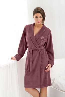 SZLAFROK FROTTE FR-107 R.3XL-4XL XXXXL śliwkowy
