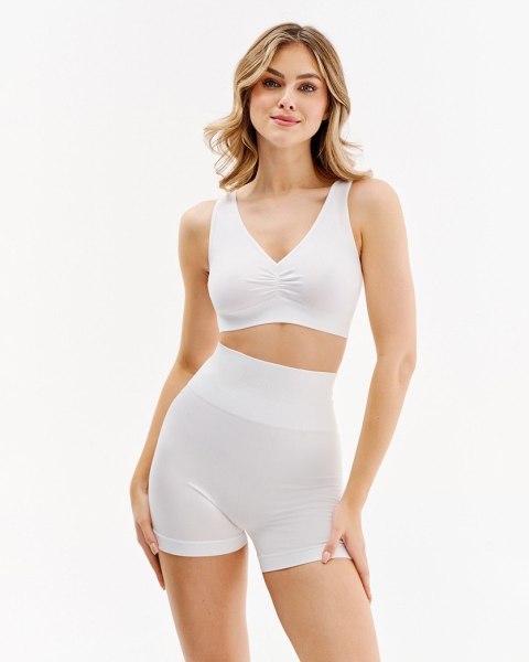 SZORTY SEAMLESS SHAPE S/M bianco SZORTY SEAMLESS SHAPE S/M bianco