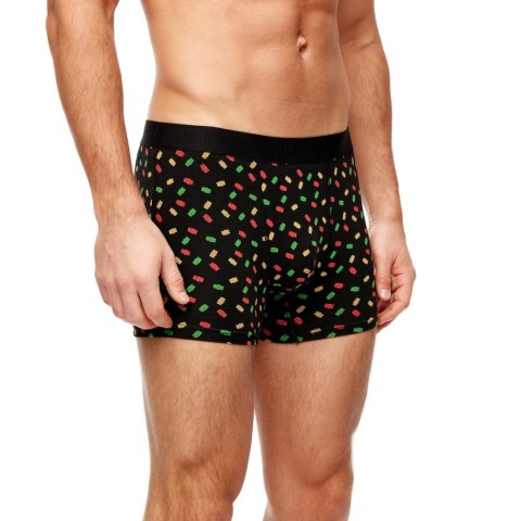 BOKSERKI MĘSKIE BB006 XXL czarny/misie BOKSERKI MĘSKIE BB006 XXL czarny/misie